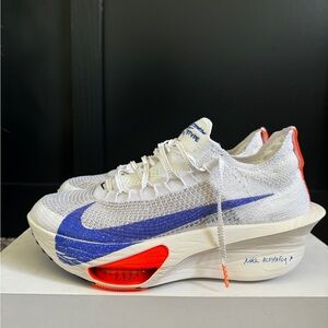 NWT - Nike Air Zoom Alphafly Next% 3 FP Blueprint Pack W12/M10.5